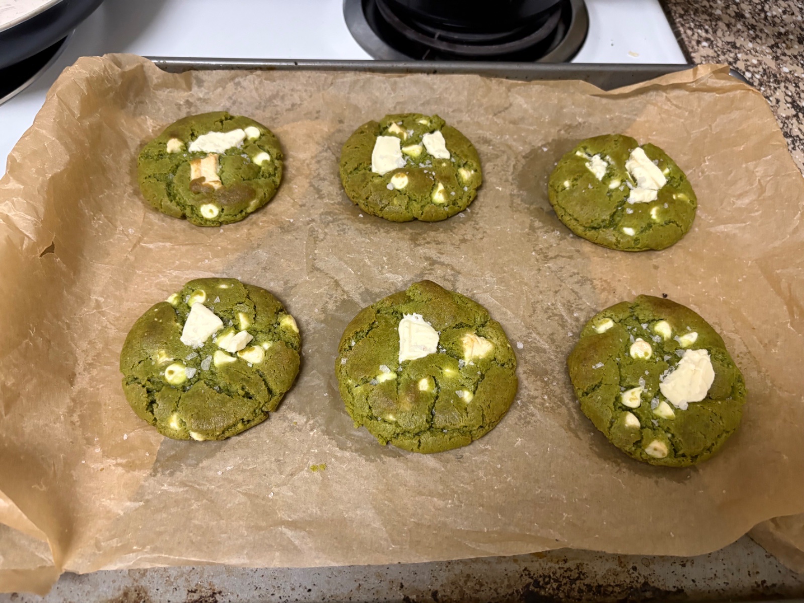 Matcha White Chocolate Cookie