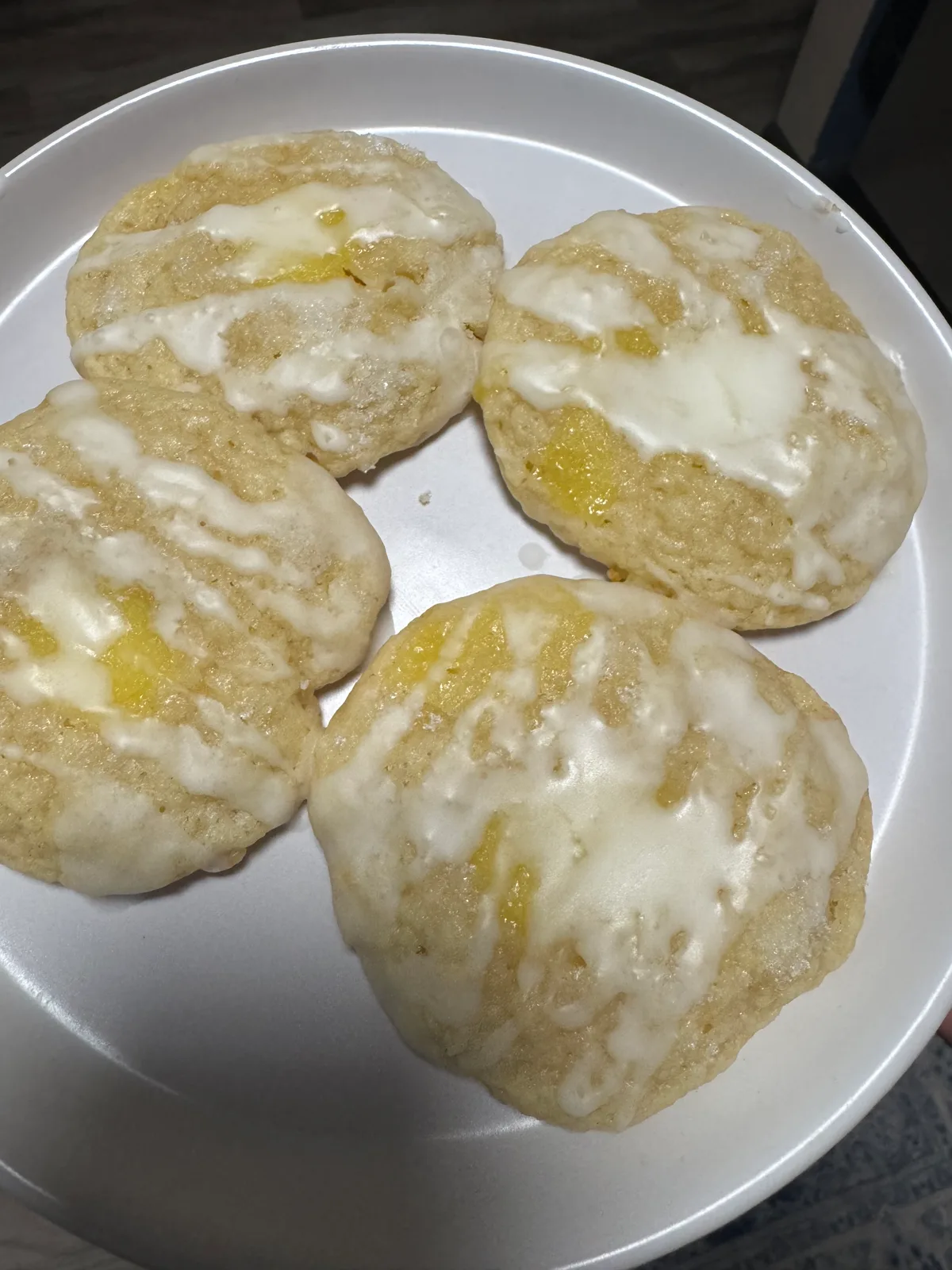 Lemon bar cookies