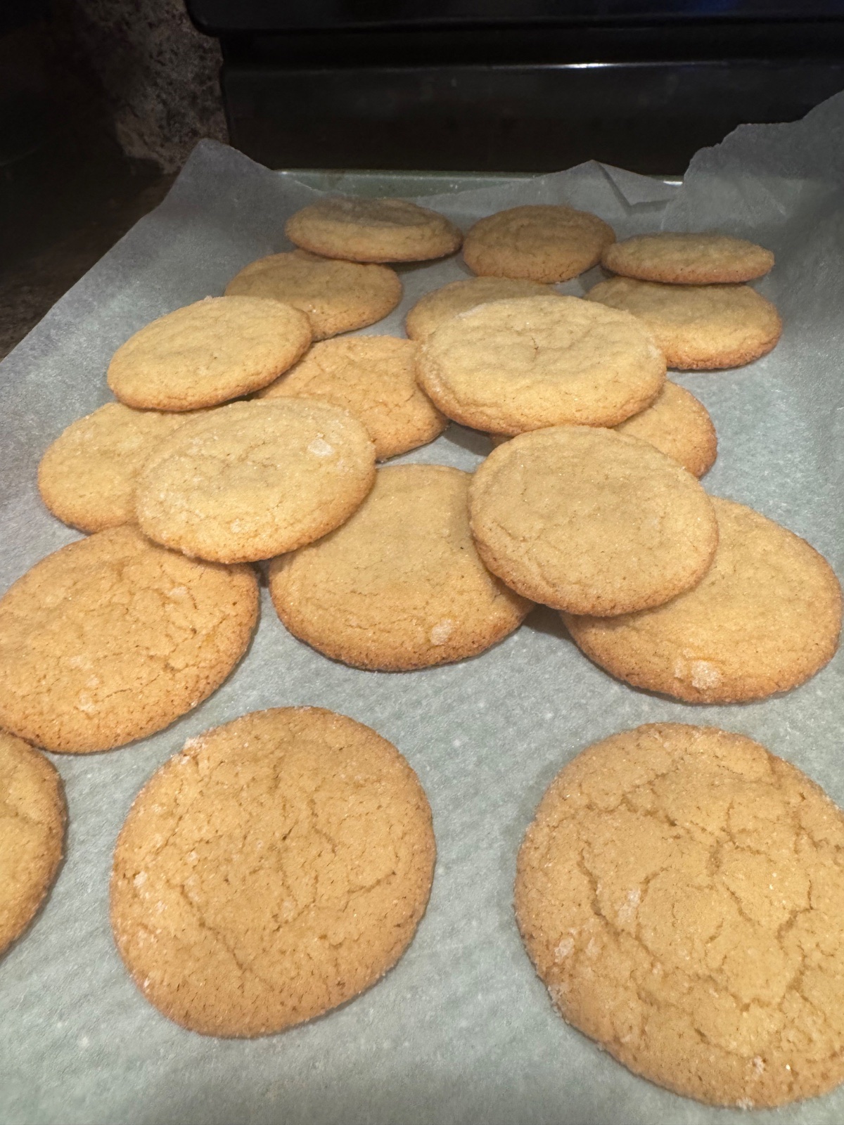 Chewy Lemon sugar cookie