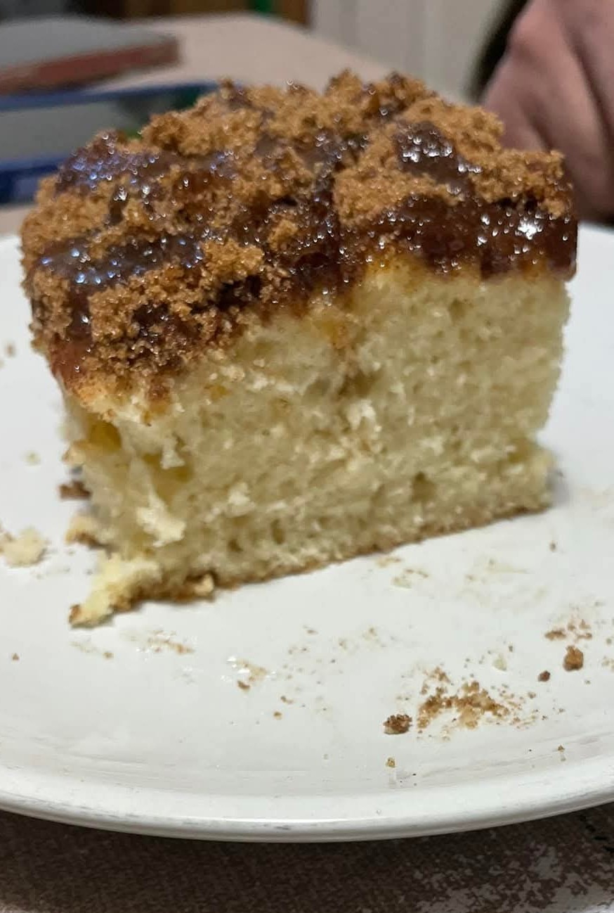 Cinnamon roll coffee cake