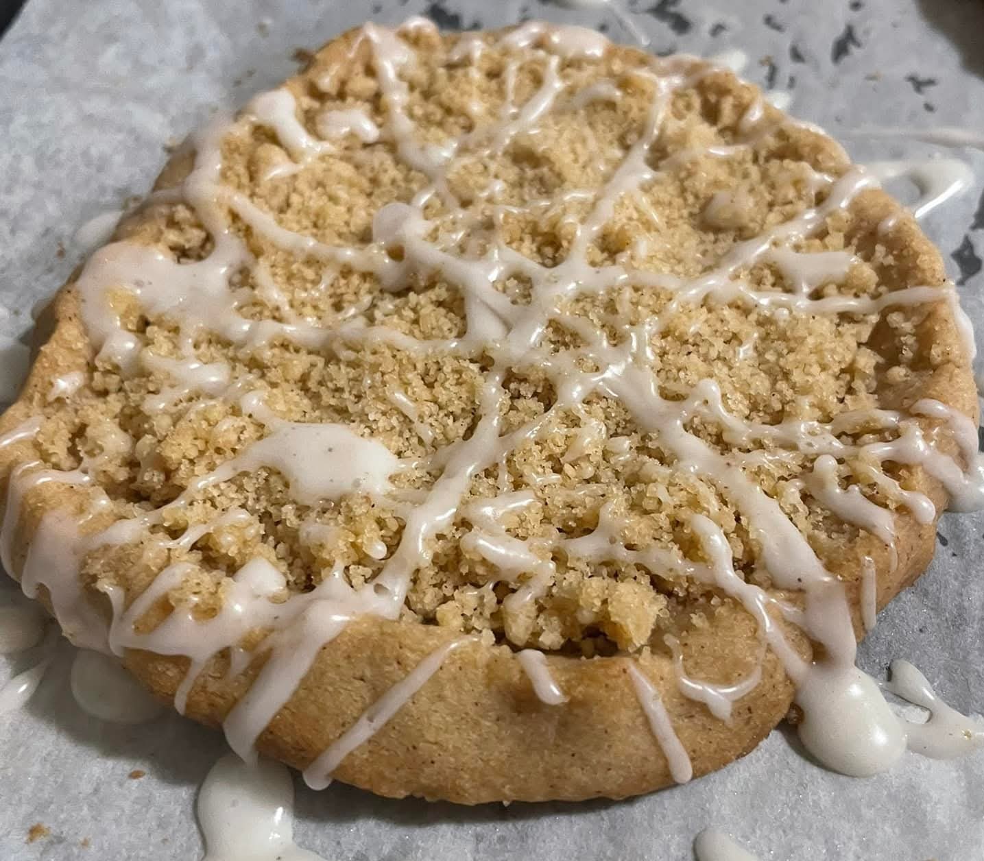 Coffee cake cookie