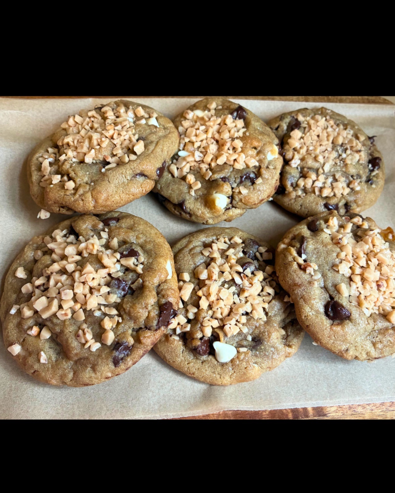 Toffee Chocolate Chip Cookies