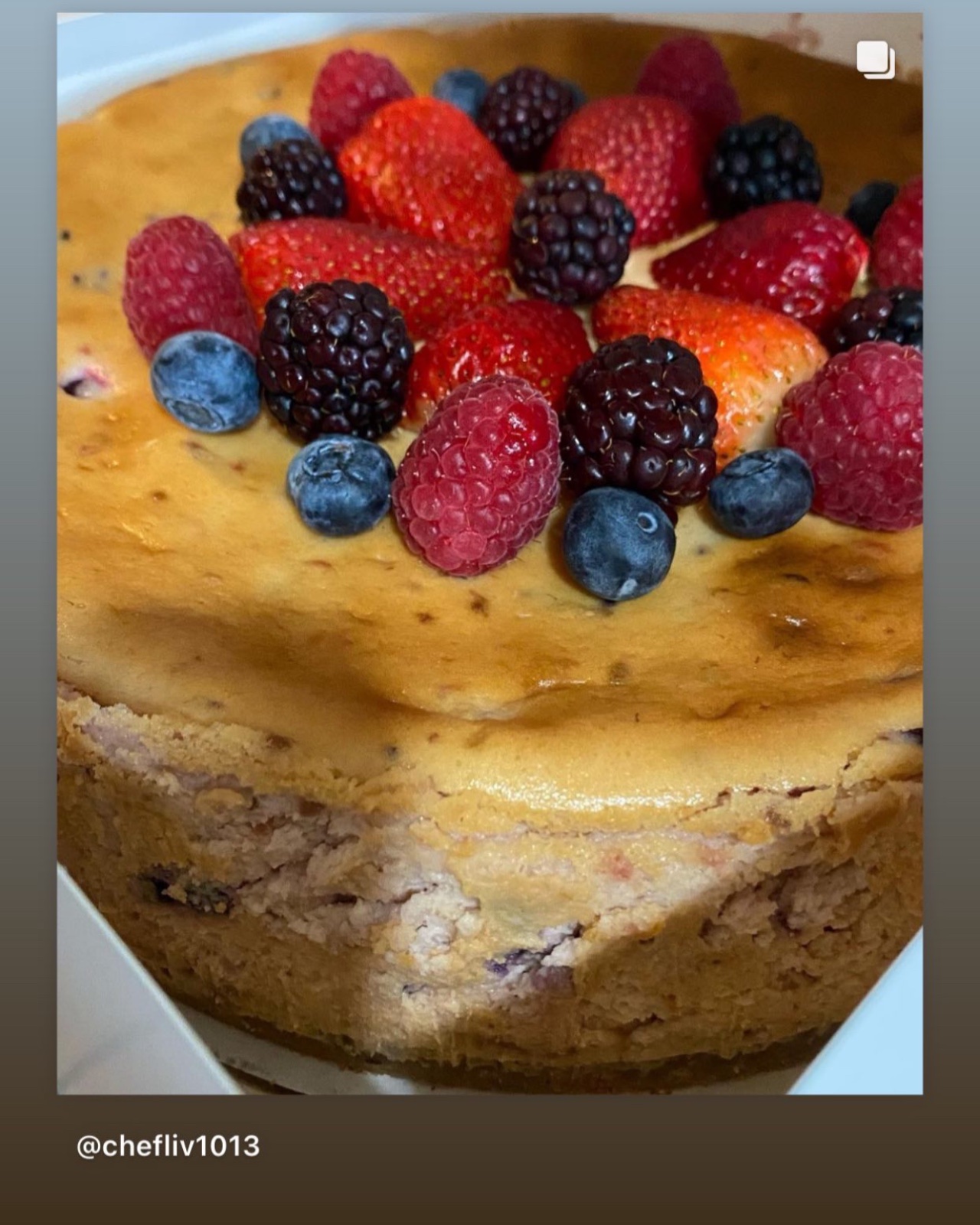 Mixed Berry Cheesecake