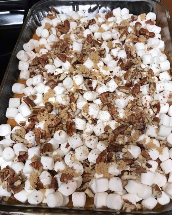 Sweet potato casserole