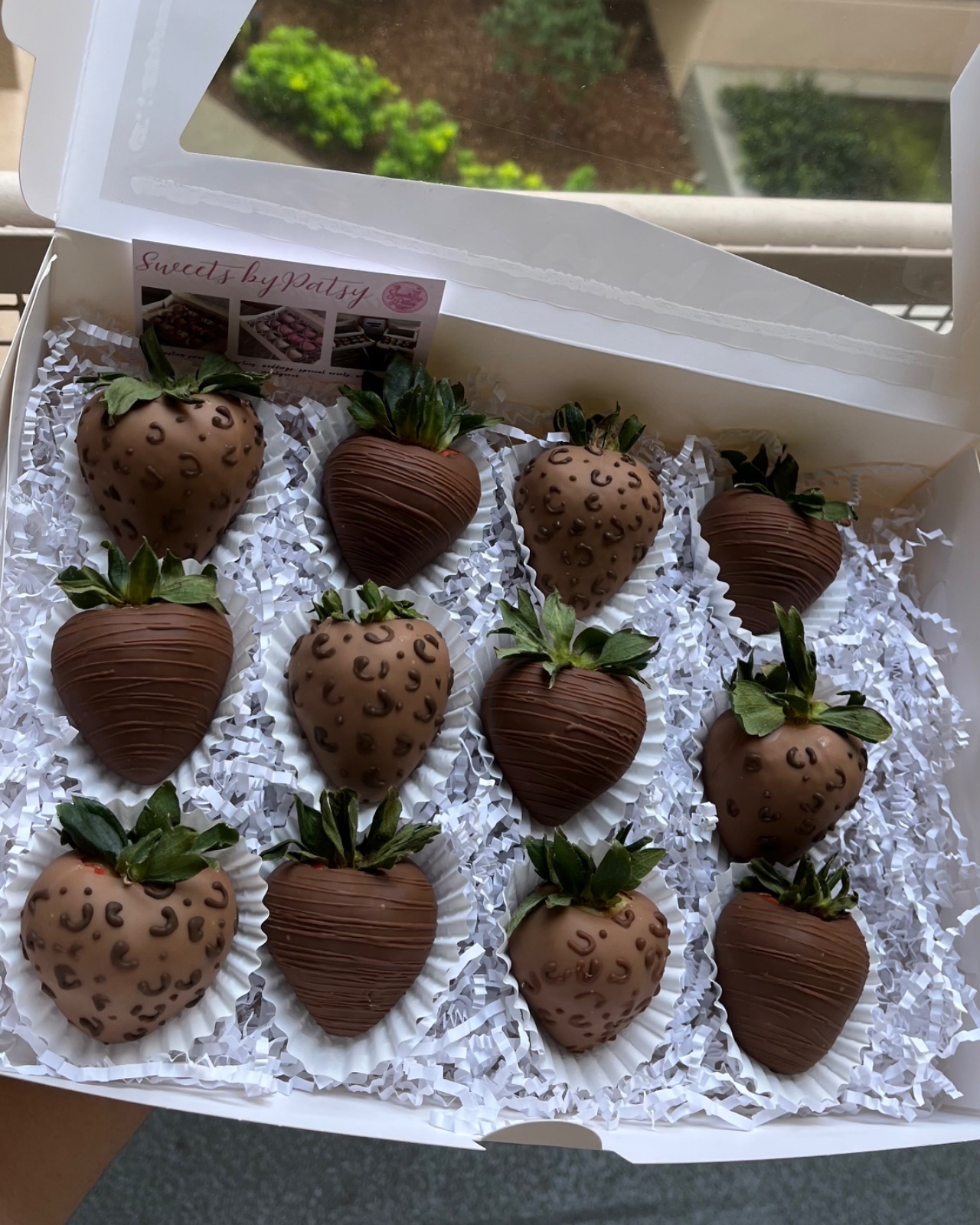custom dozen strawberries